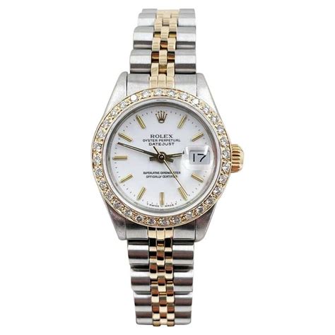 rolex 69173 diamond bezel|rolex 69173 women's.